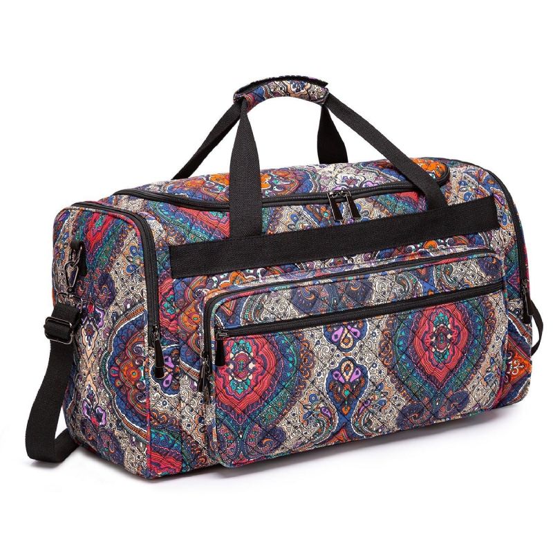 Boho Weekender Bag Platnena Putna Torba