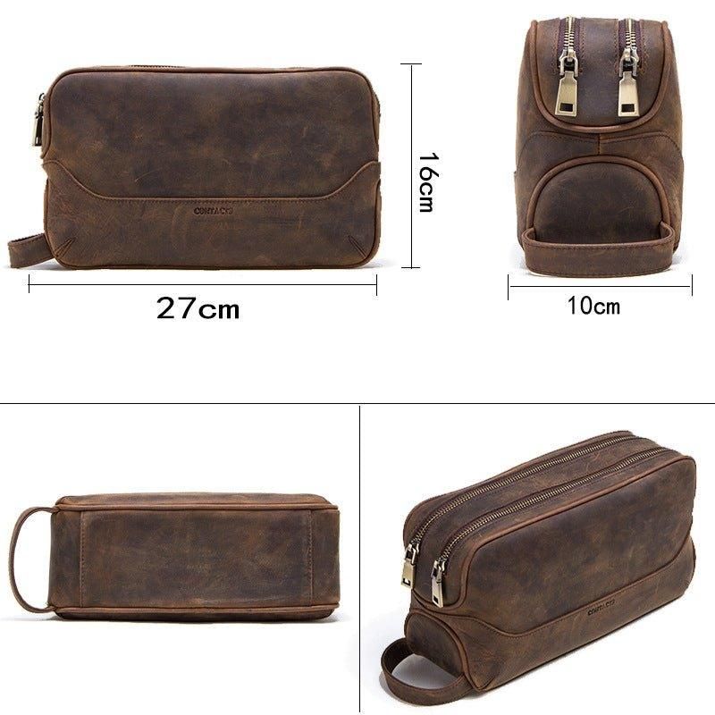 Muška Kožna Torba Dopp Kit