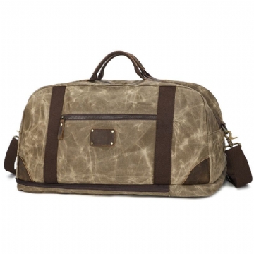 Ruksak Weekender Duffle Bag Od Voštanog Platna