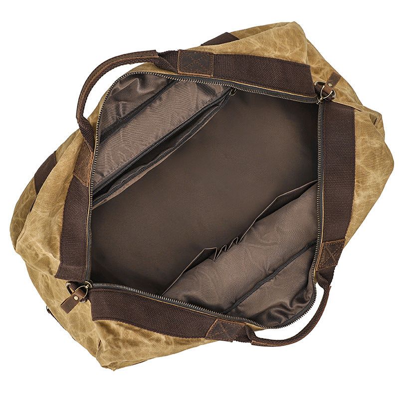 Ruksak Weekender Duffle Bag Od Voštanog Platna